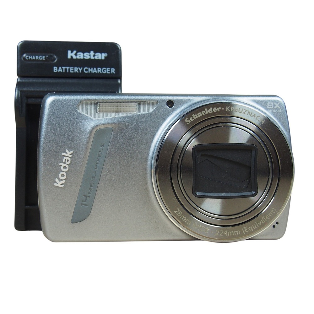 Kodak‎ EasyShare M580 14.0MP Digital Camera Bundle Gray W/Charger + Battery EUC